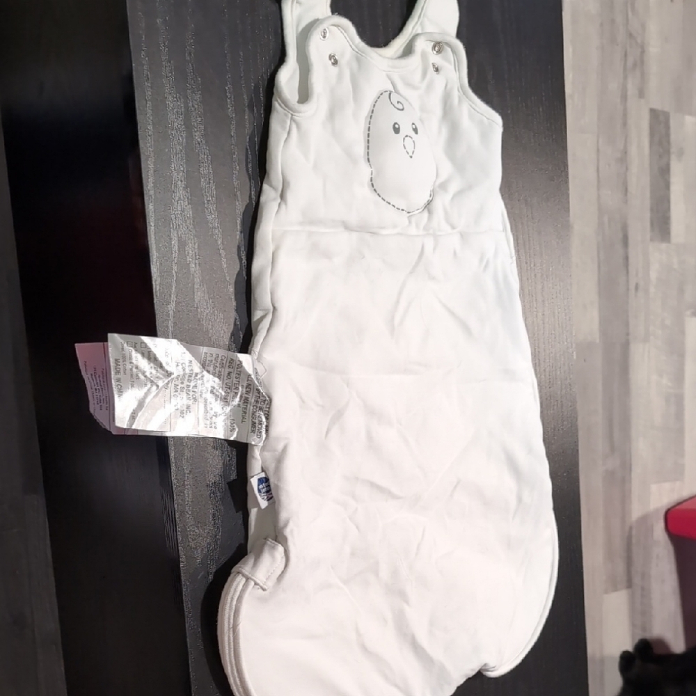 Nested Bean Cream Baby Sleep Sack